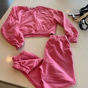 Zara sweat set